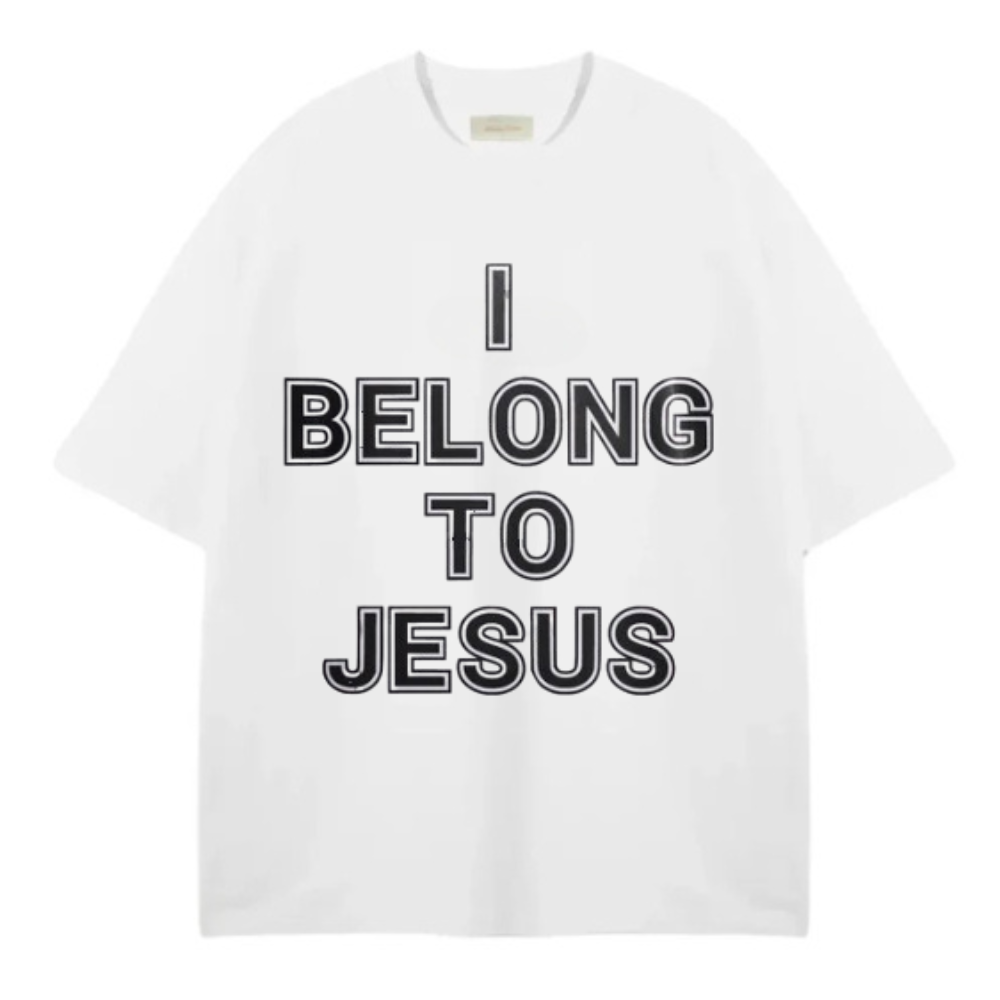 I BELONG TO JESUS OVERSIZED TEE