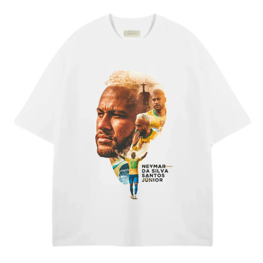 NEYMAR JR FACE OVERSIZED TEE