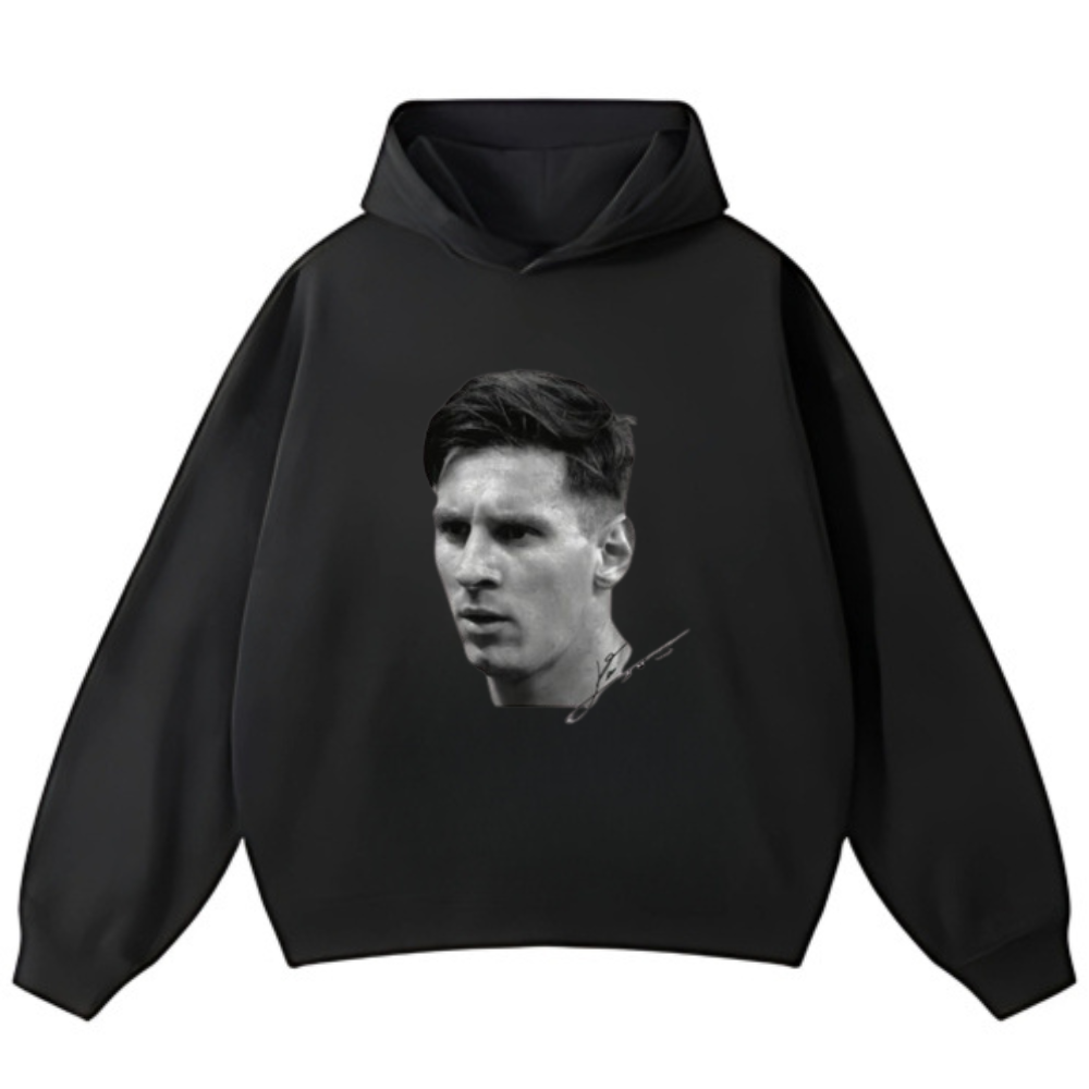 MESSI FACE OVERSIZED HOODIE