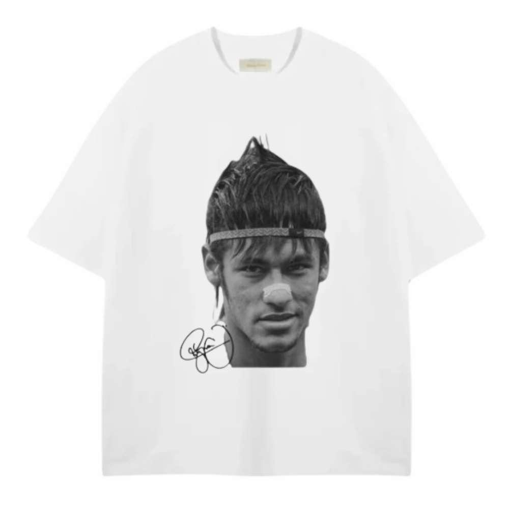 NEYMAR JR FACE OVERSIZED TEE