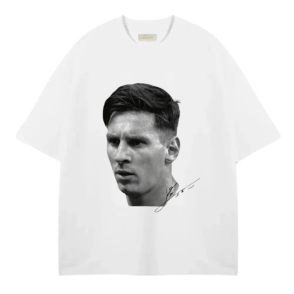 MESSI FACE OVERSIZED TEE