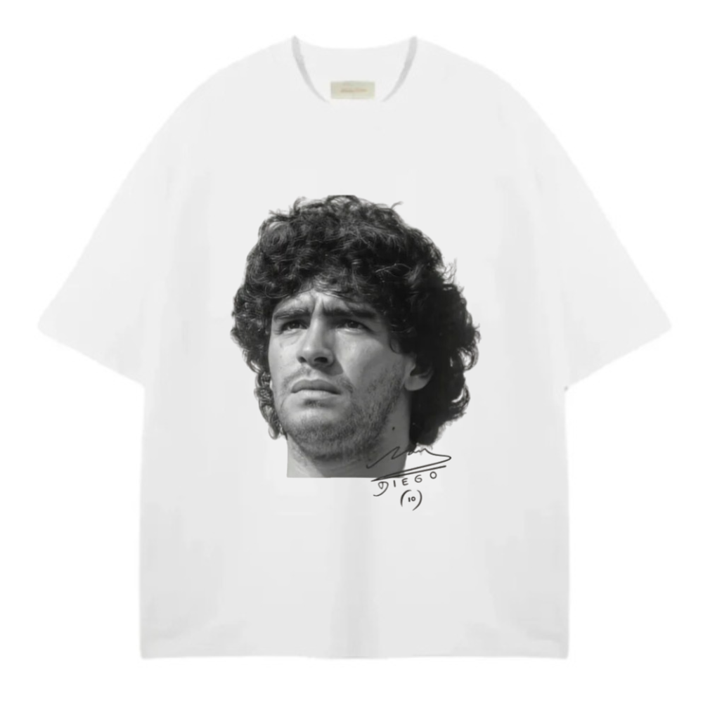 MARADONA FACE OVERSIZED TEE