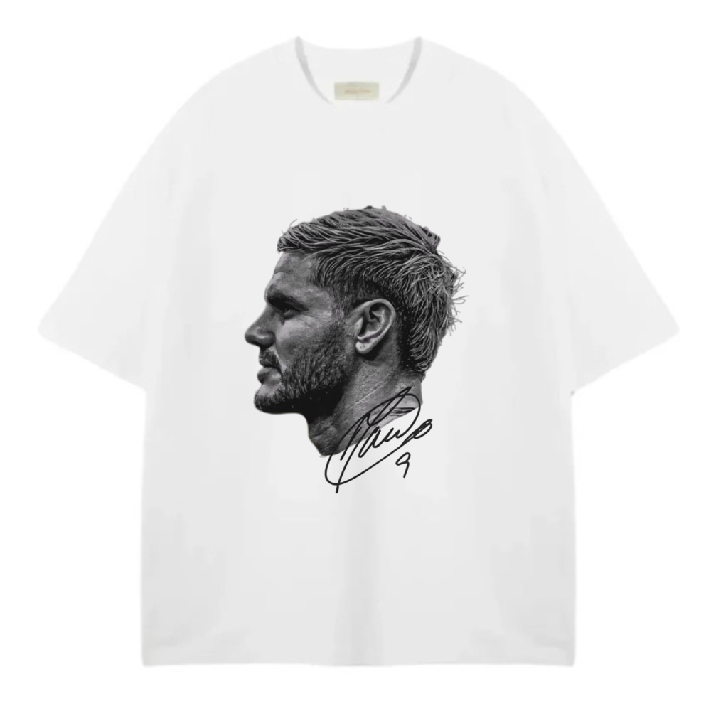 ICARDI FACE OVERSIZED TEE