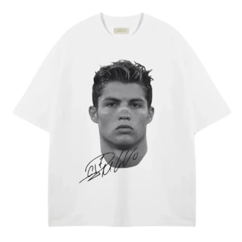 CR7 FACE OVERSIZED TEE