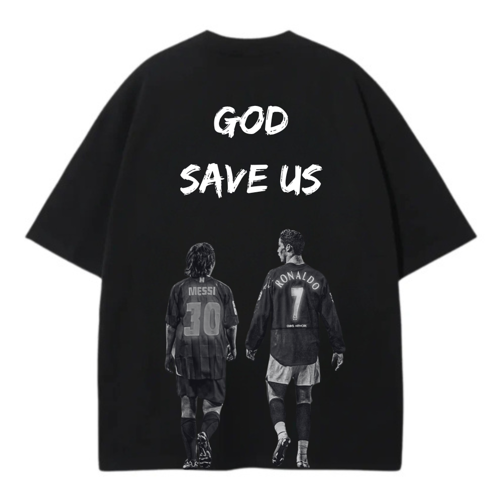 CR7&MESSI OVERSIZED TEE